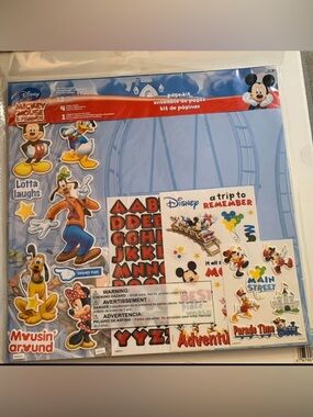 Disney Mickey Mouse Scrapbooking Kit